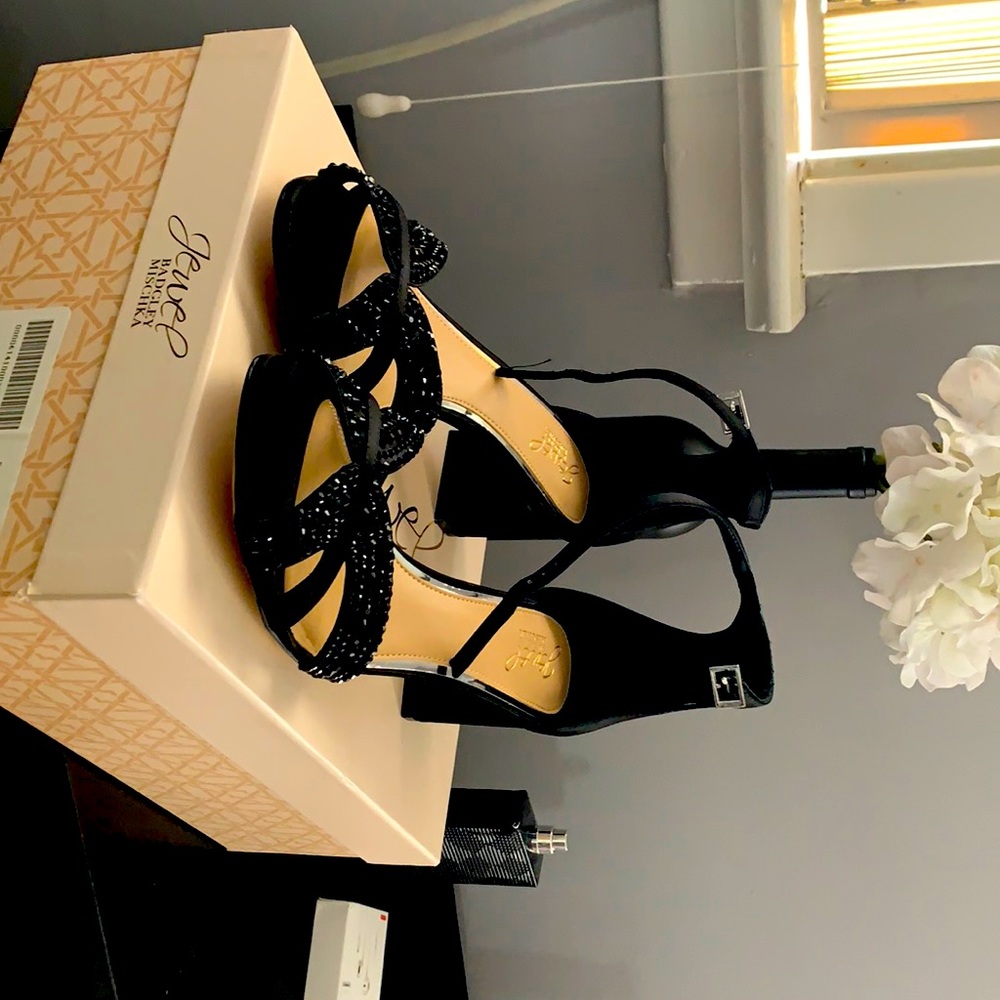 Jewel Badgley Mishka Black Heels